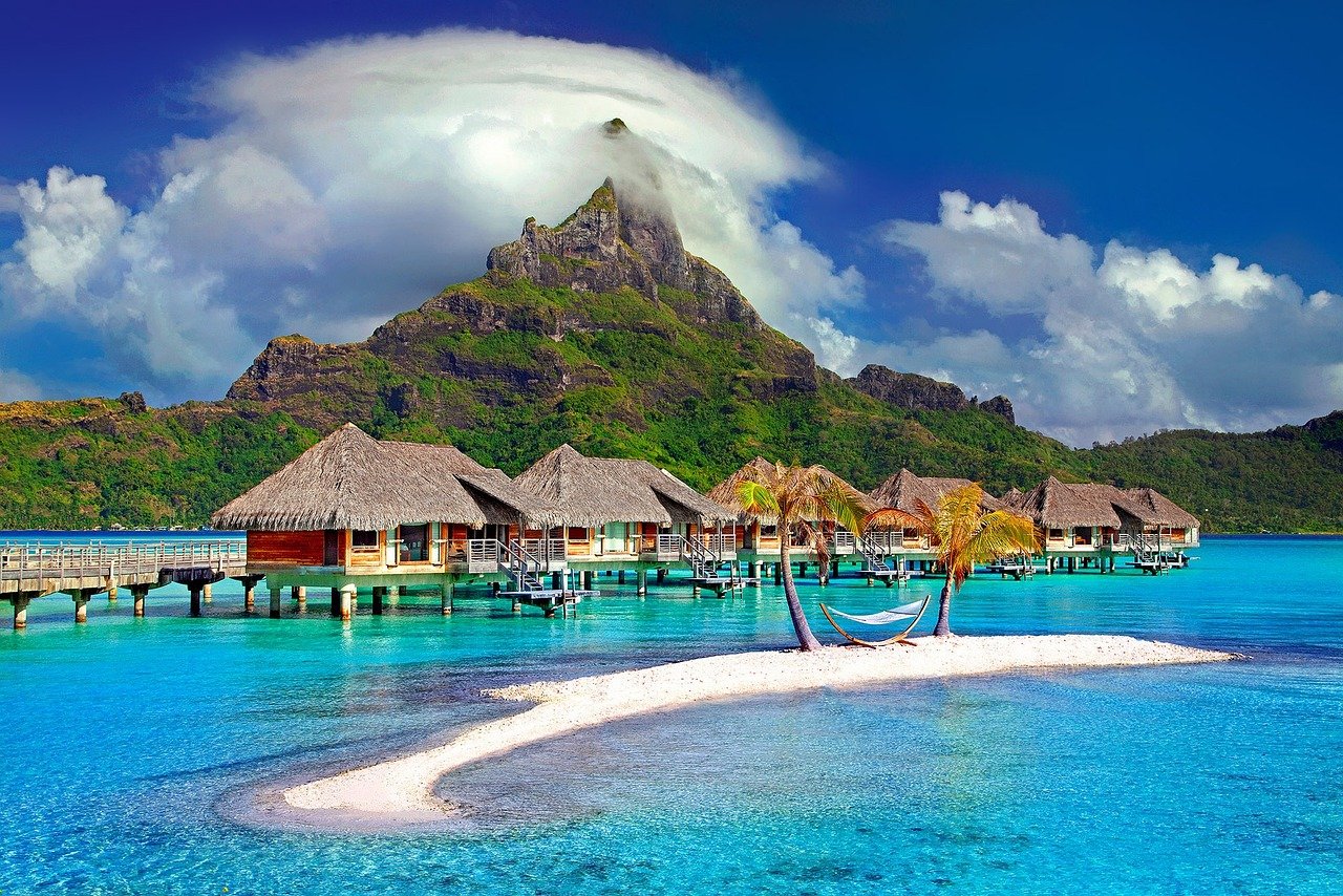 Bora bora, Island, Caribbean image