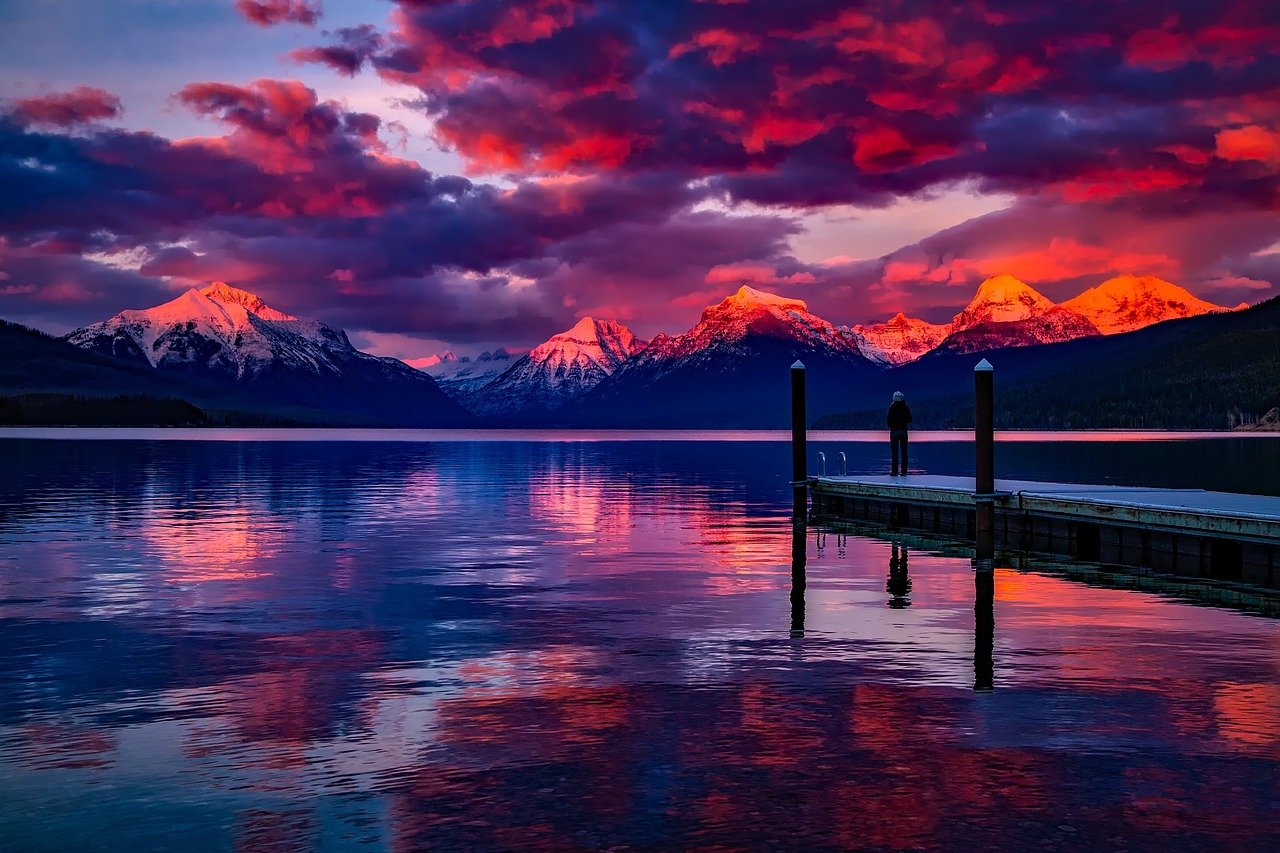 Lake Mcdonald, Glacier National Park, Montana